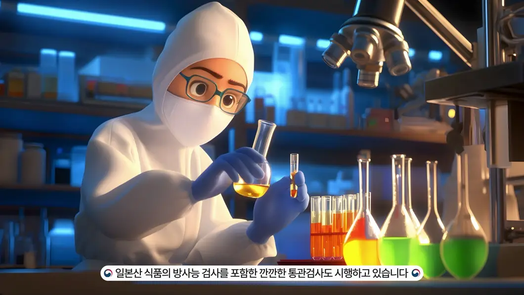 식품의약품안전처 - 일본산 수입식품 규제 홍보영상